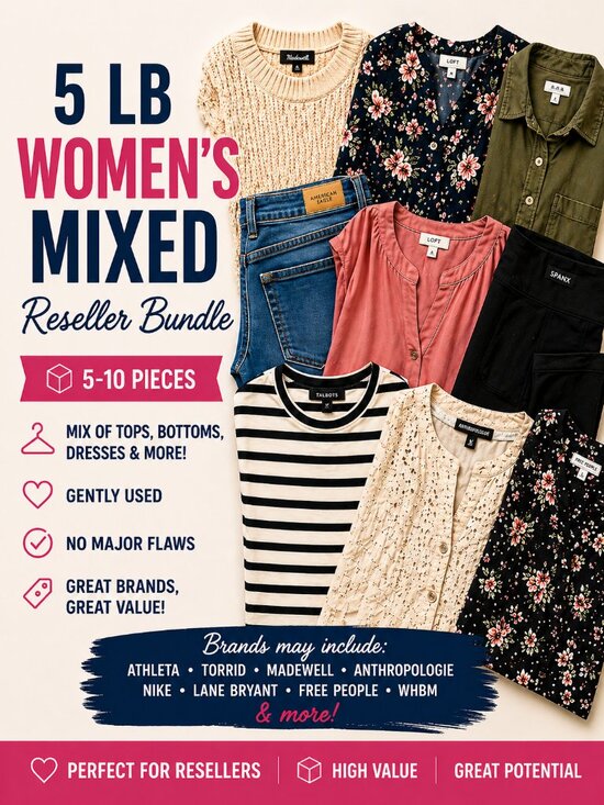 Zara Dresses & Skirts - 5 lb Reseller Clothing Bundle 📦 Women’s Mixed Brands | 5–10 Pieces | High Value